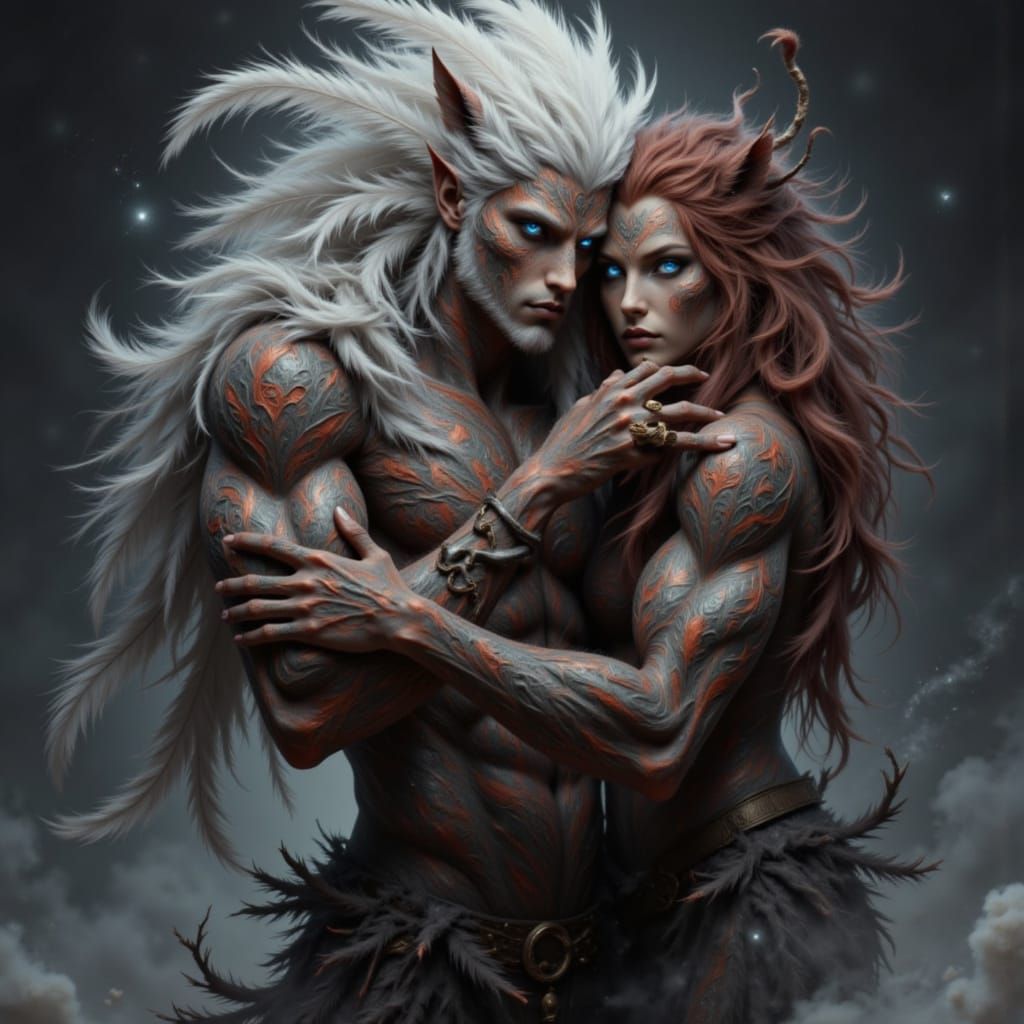 "Feral Featherborn Flame Bearers"