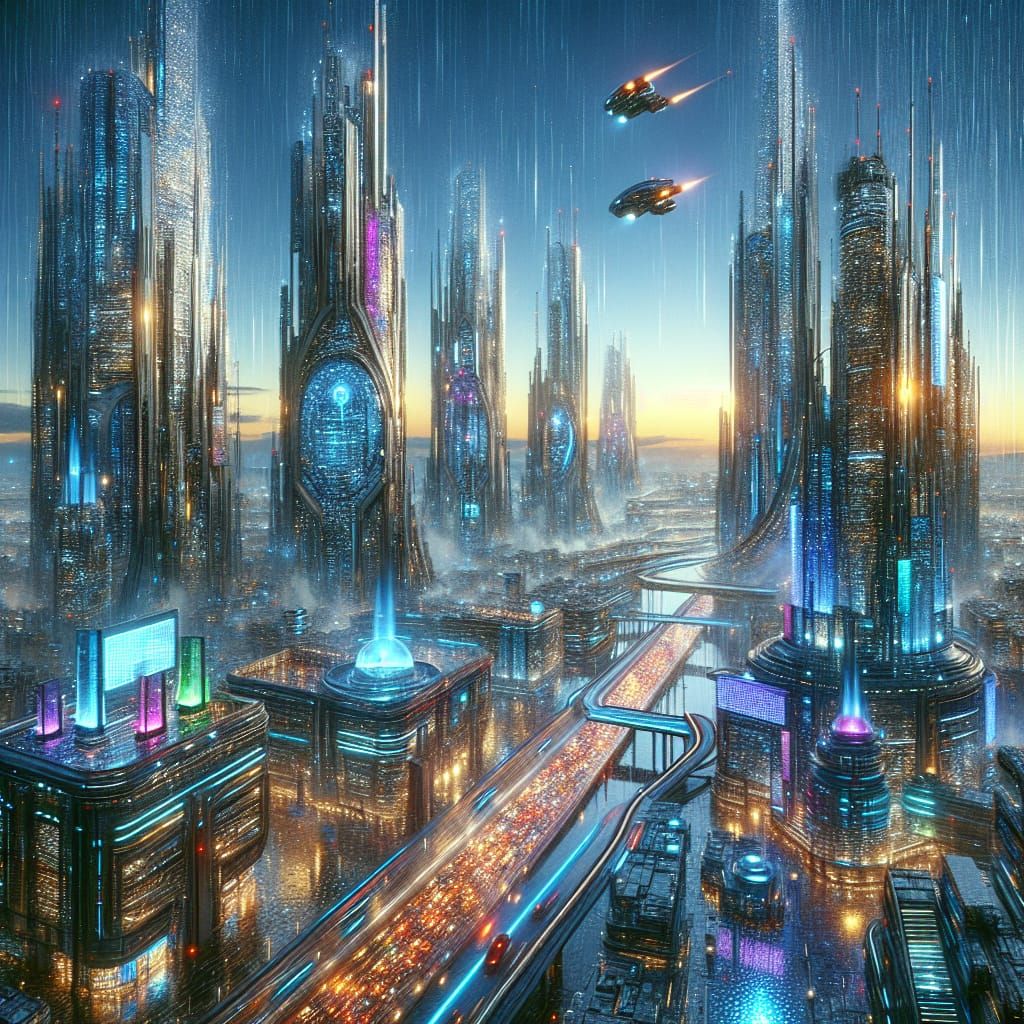 The big city never sleeps