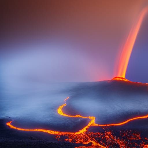 Majestic Volcano in Hawaii: Professional Photography