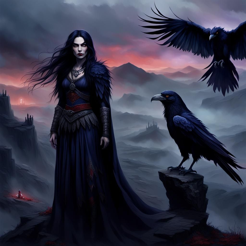 The Morrigan: Celtic Goddess of War and Fate