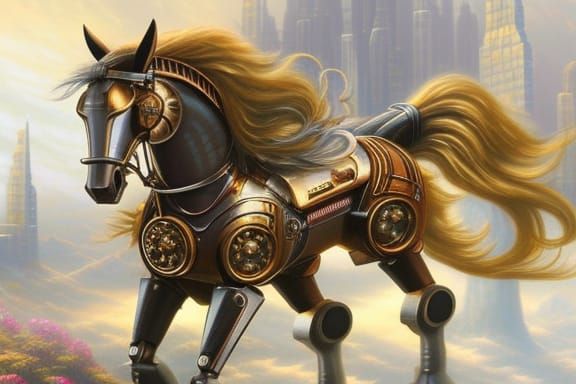 robot horse