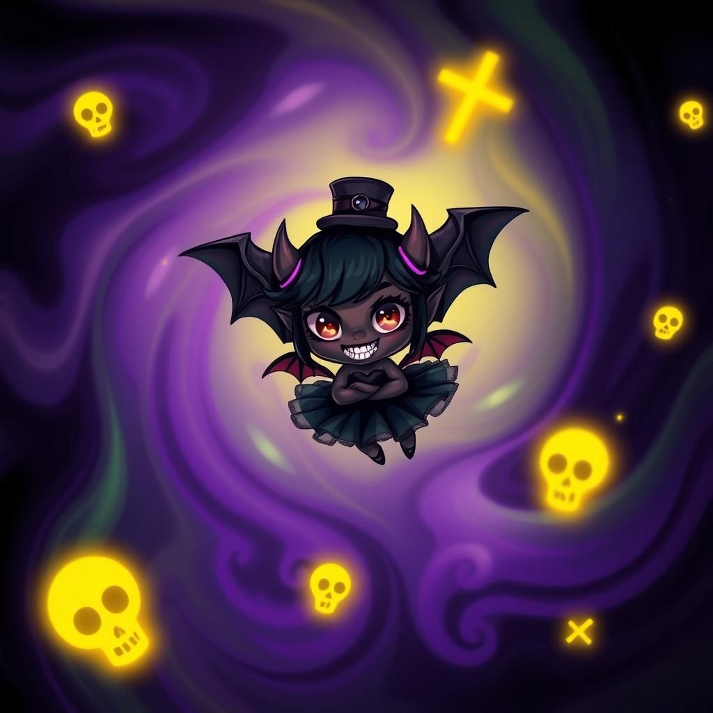 Veronica, a small demon girl