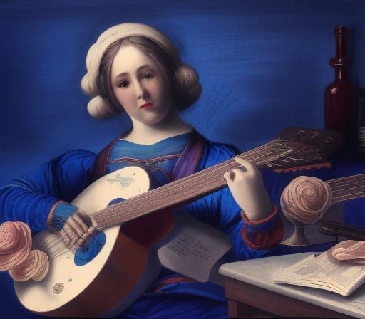 Retro Blues Concert in Mannerist Style