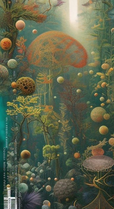 Quantum Mind in Mycelium Network: Detailed Forest Exposure