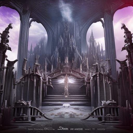 Epic Underworld: A Dramatic Digital Matte Painting