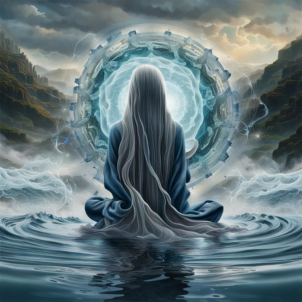 Mesmerizing Digital Art Collage of Gratitude in 8K