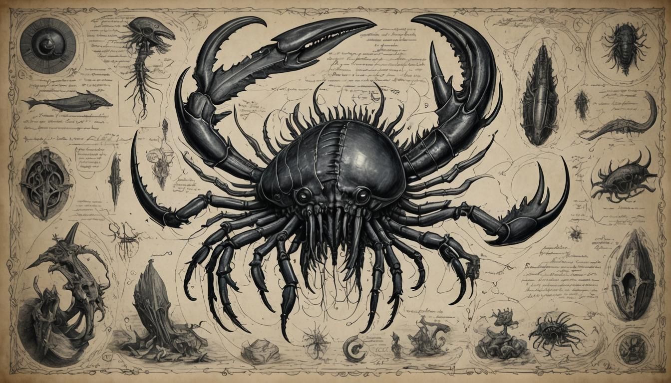 Anatomical Blueprint of a Lovecraftian Horror