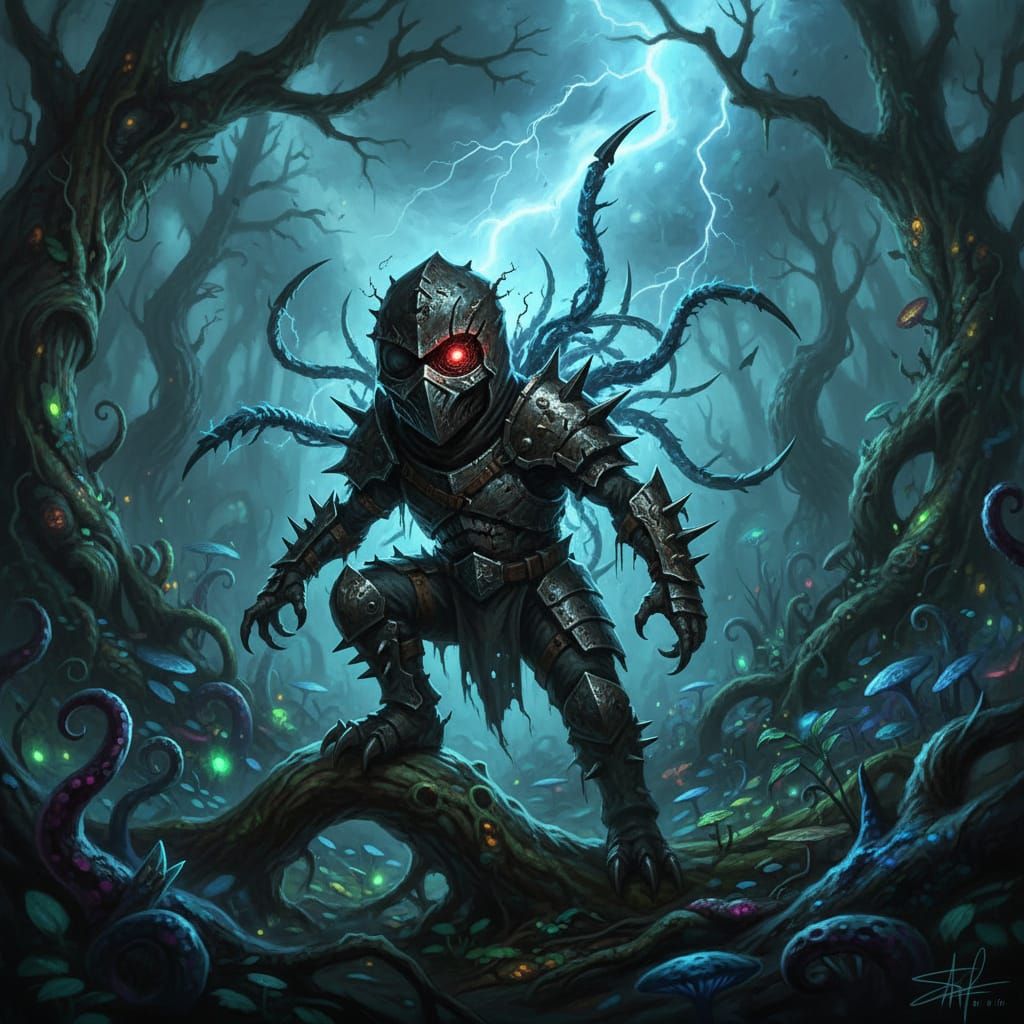 Mutant Ninja Stalks Enchanted Forest