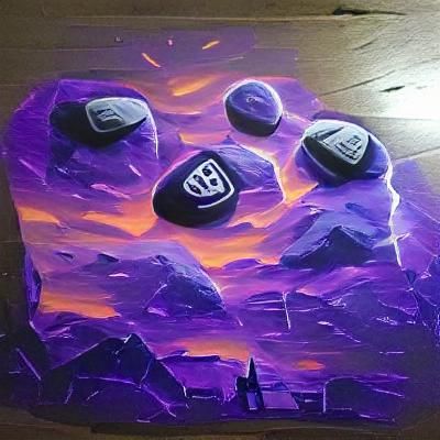 Stonewood Texture in Acrylic Art
