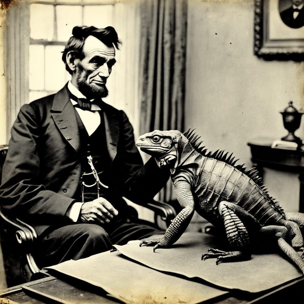 "Now, Mary Todd, we have been through this...you HAVE to mak...