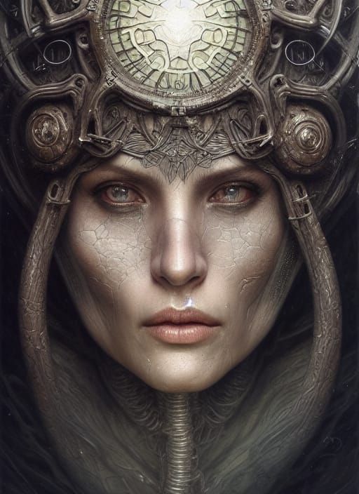 Hyper-Realistic Zodiacal Figures in Airbrush Art