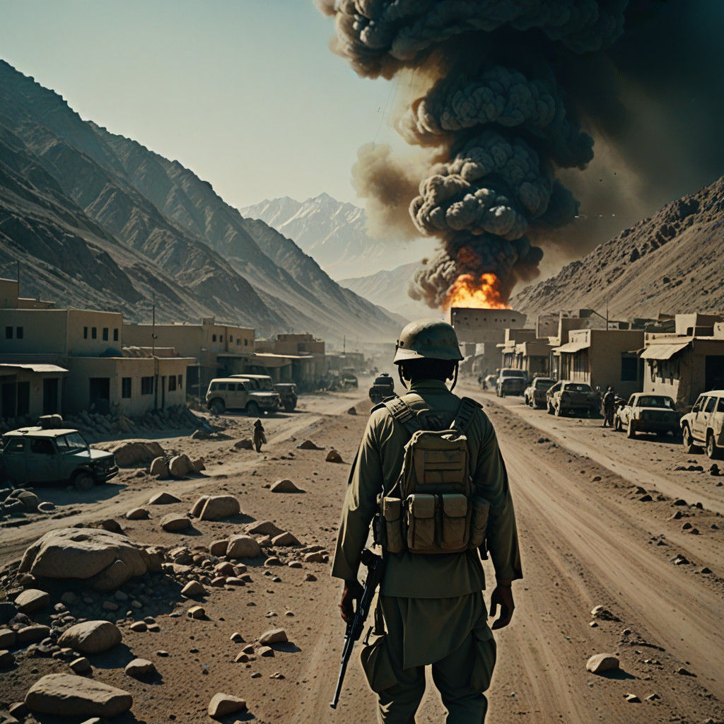 Epic War Drama in 35mm Film