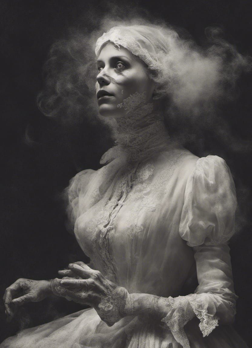 Ethereal Victorian Woman: Spirit Photography in Daguerreotyp...