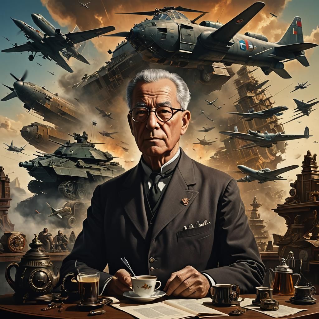 Surreal Mindscape: War, Math, Tools, and Tea