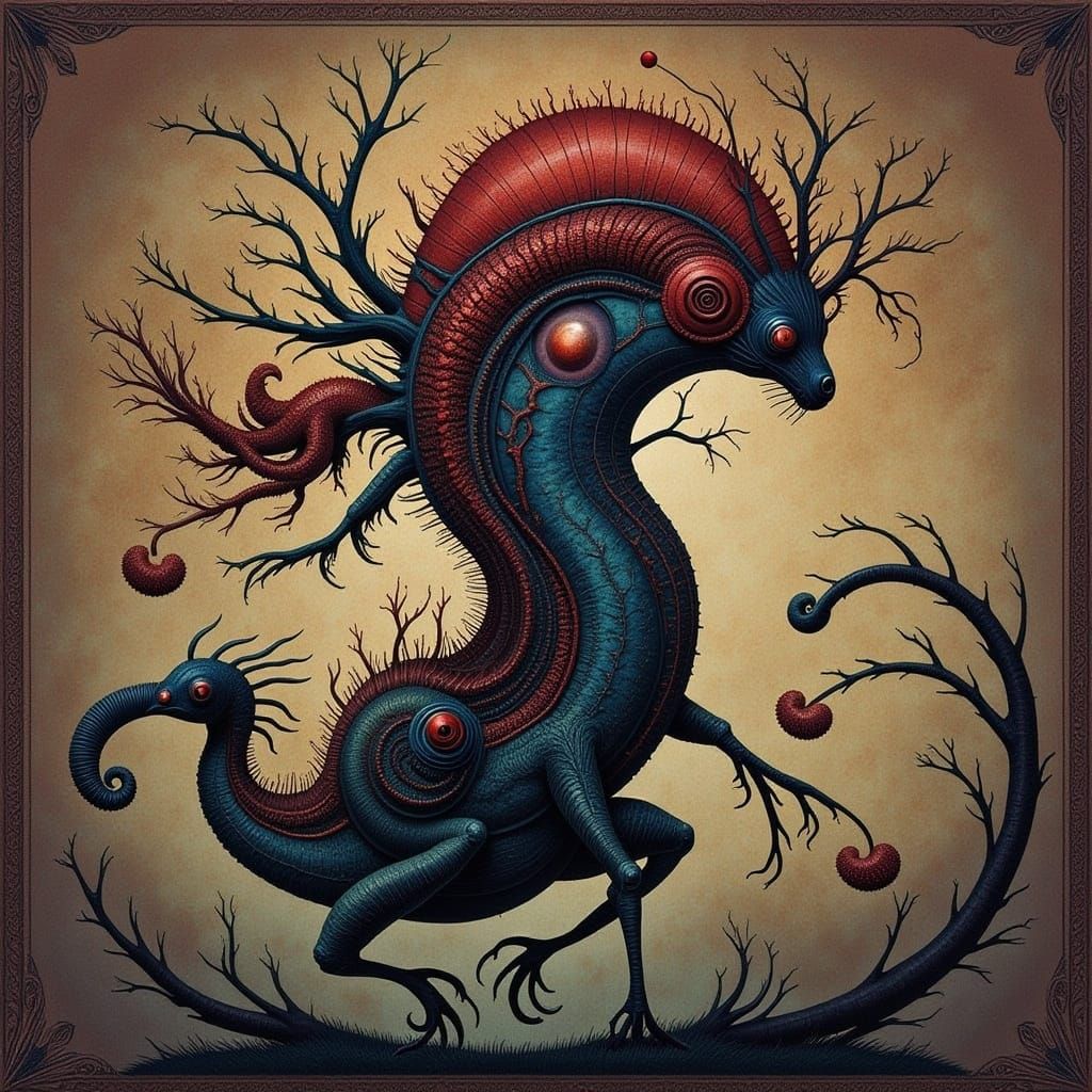 Ethereal Glass Aliens in Cicada Song