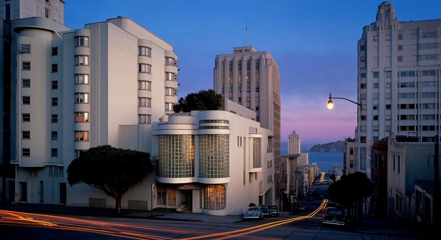San Francisco Architecture: Streamline Moderne and Art Deco