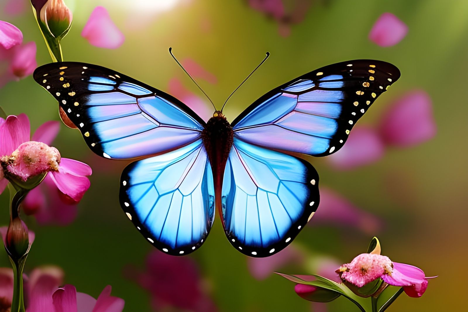 Ethereal Butterfly Fantasy Concept Art