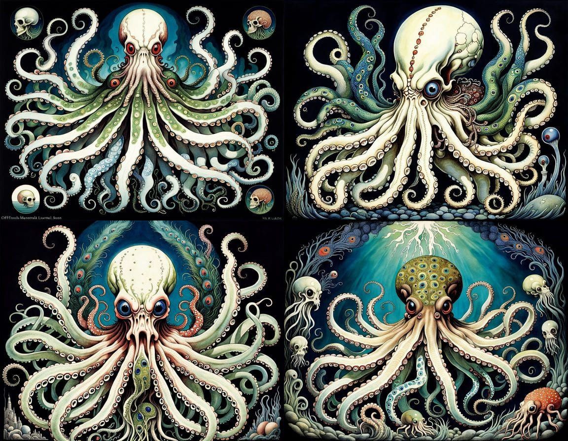 Surreal Entangled Anatomy Inspired by Nielsen and Larsson