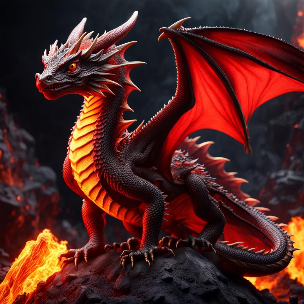 Lava Dragon hatchling