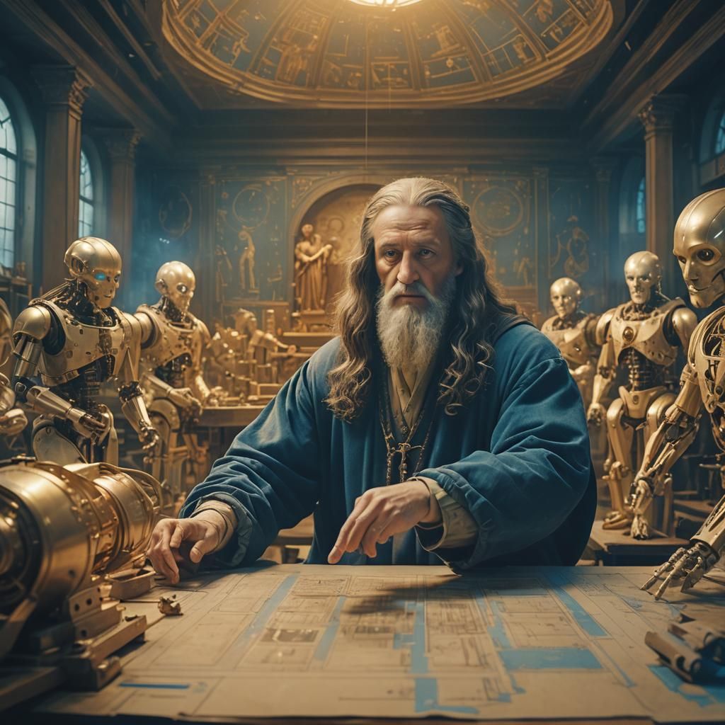 Da Vinci's Workshop: Renaissance Meets Future