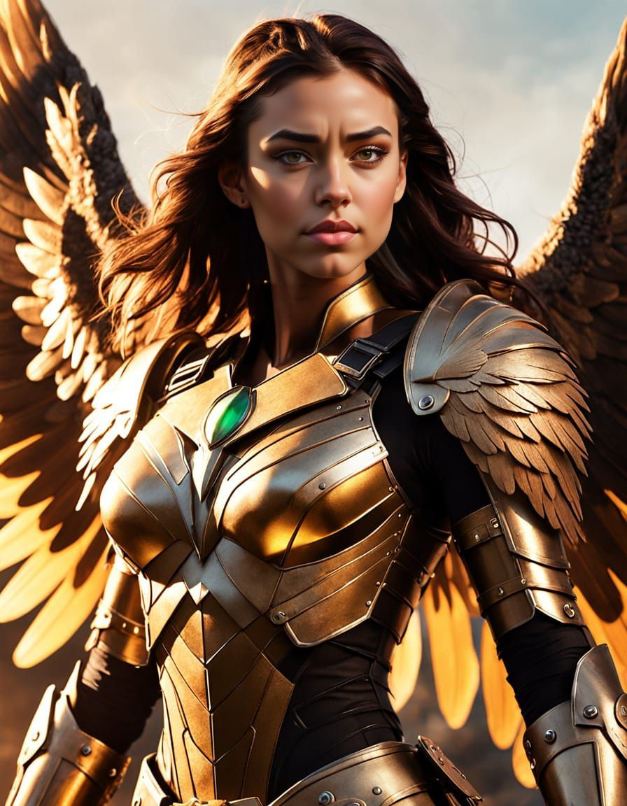Amber Midthunder as High Flying DC Superheroine Hawkgirl in ...