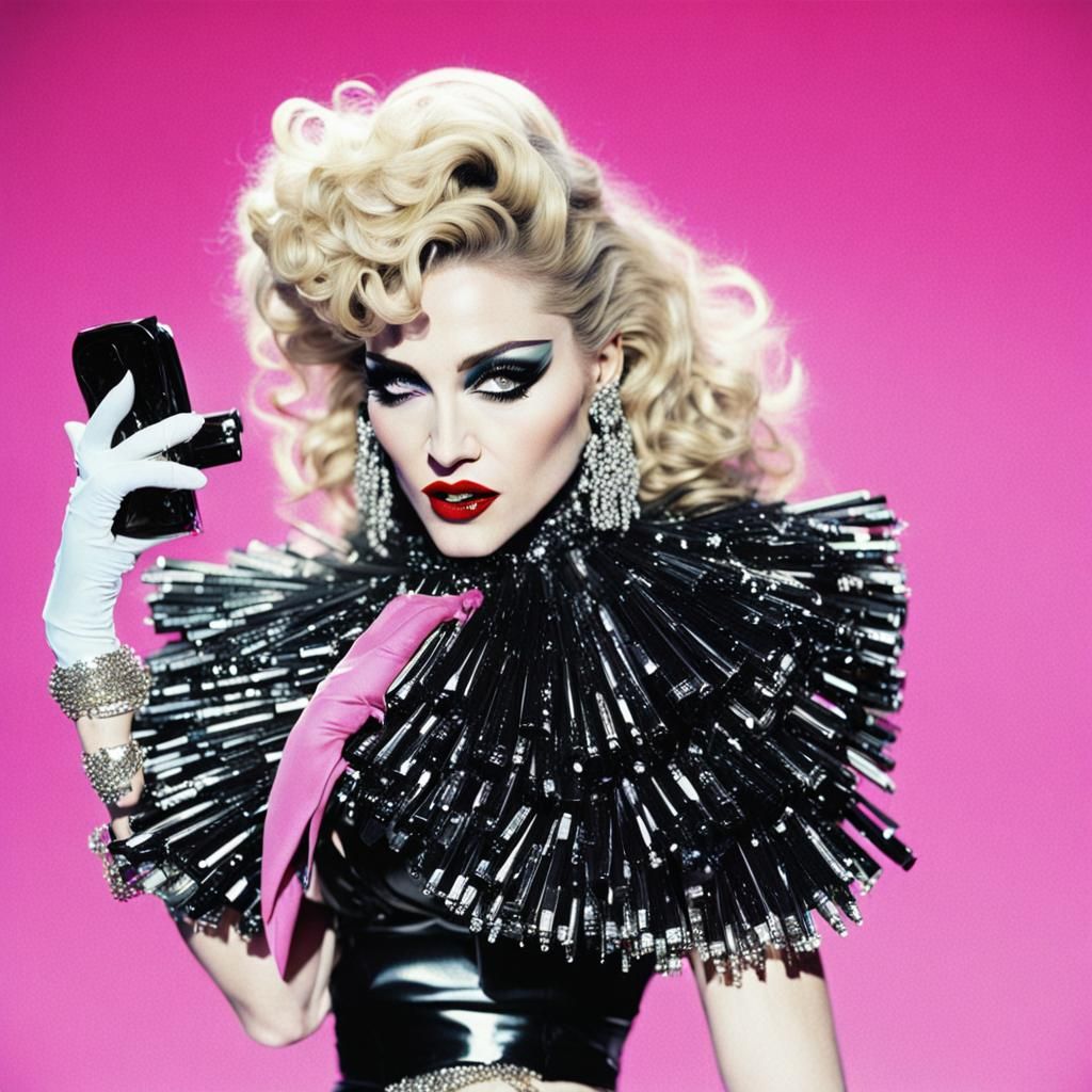 Madonna Material Girl Look in 3D