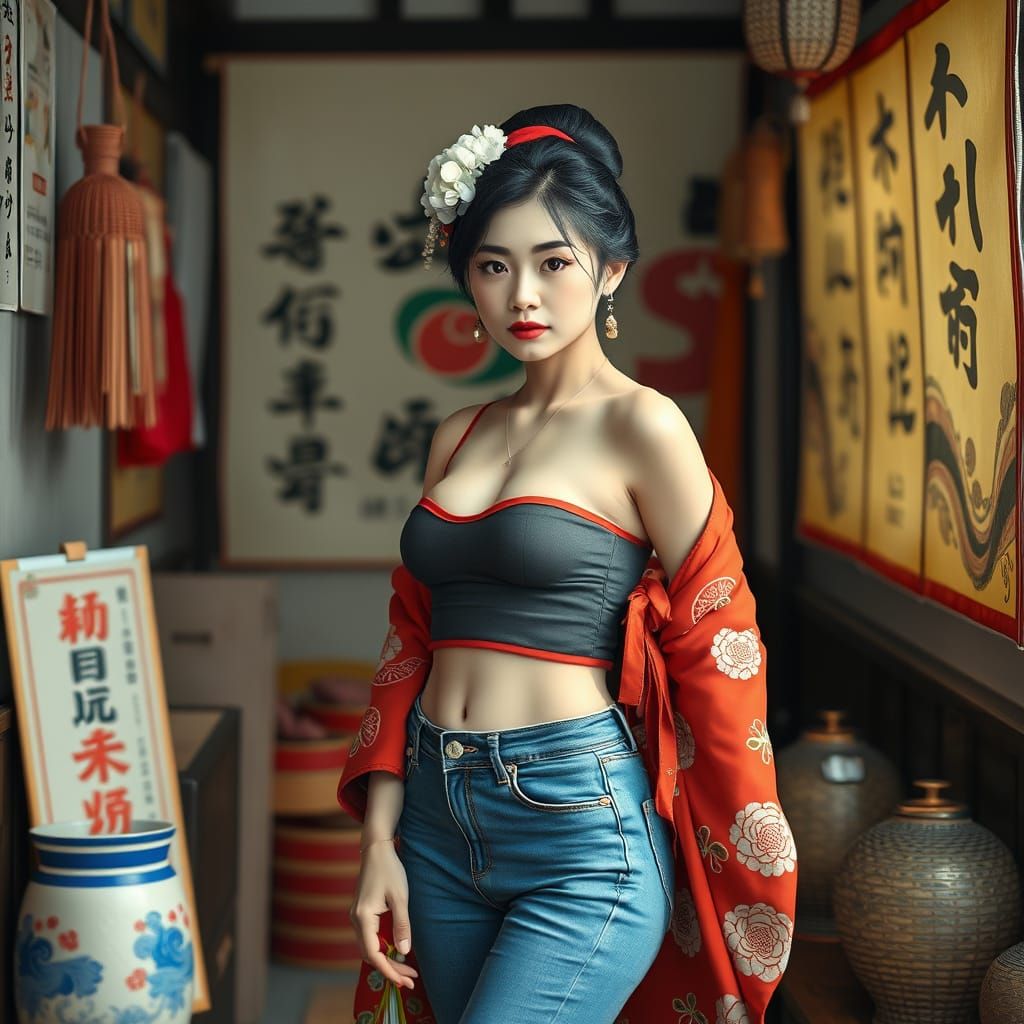 Geisha Blends Tradition With Modern Style