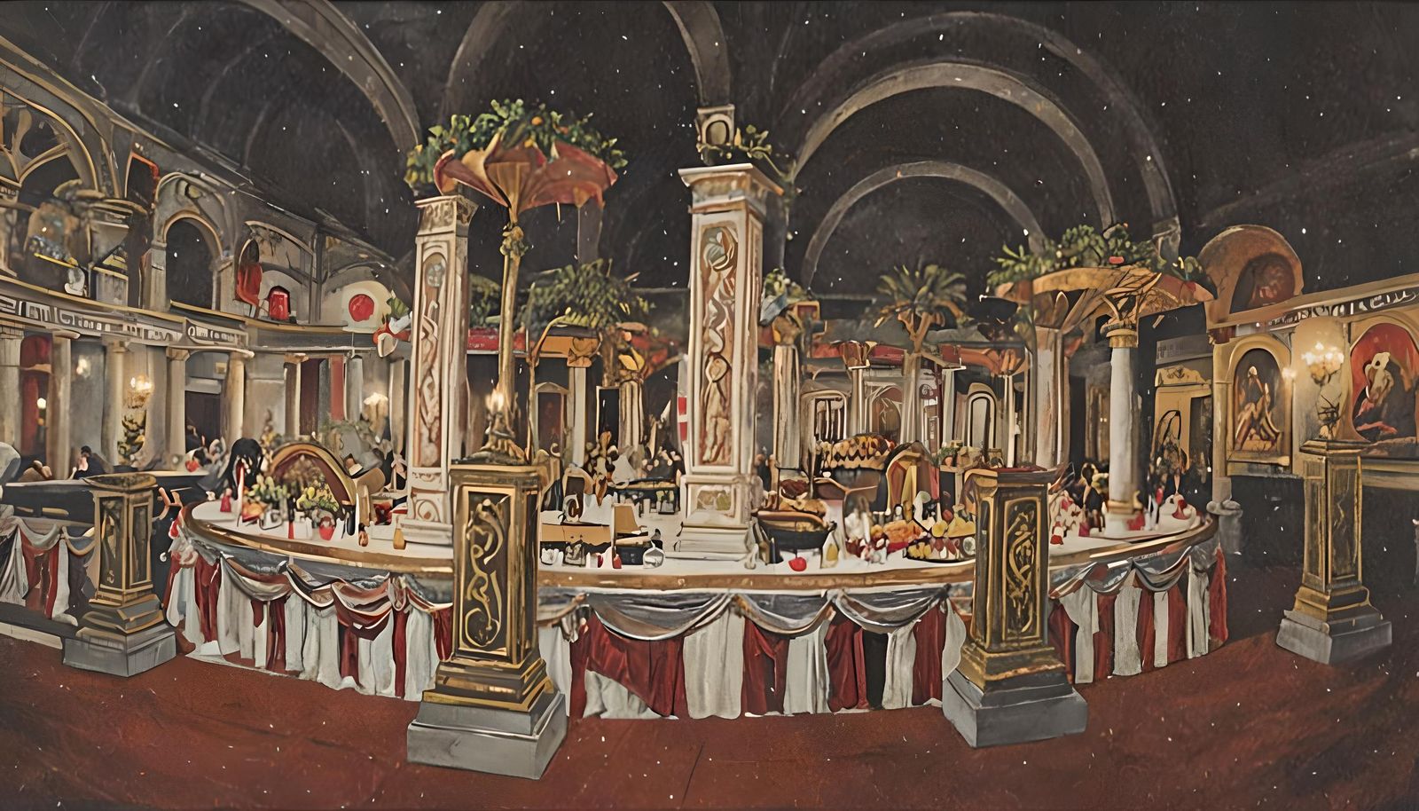 Nero's Rotating Banquet Hall: A Roman Extravaganza