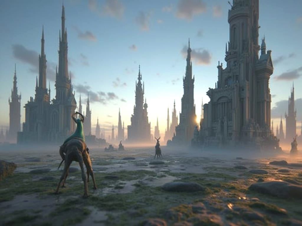 the cult has gathered rock together to build edifice after t...