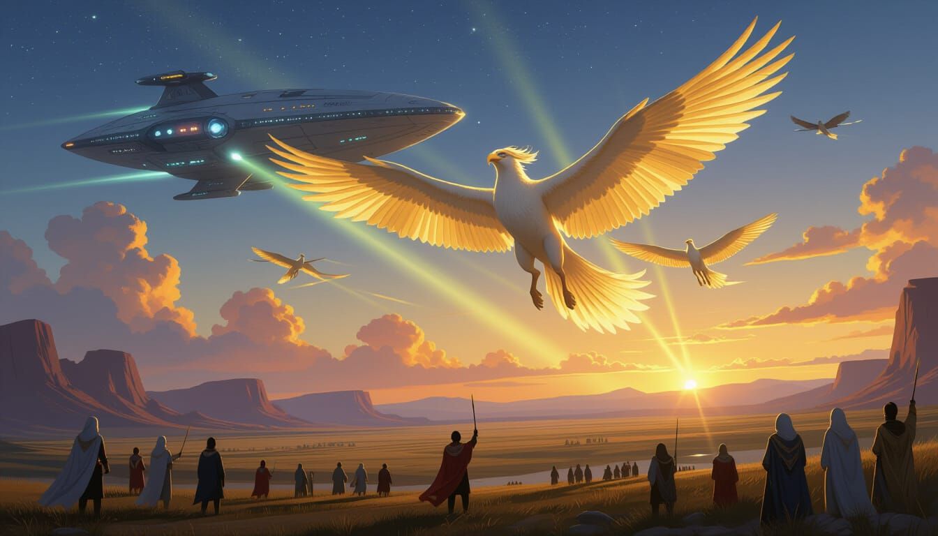 Gryphon's Descent: A Valley of Awe and Wonder