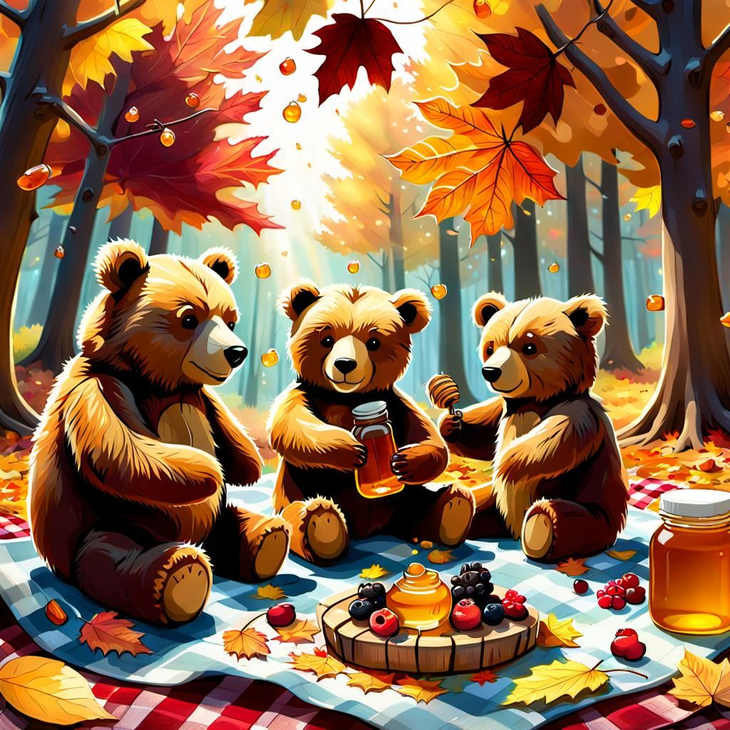 Autumn Teddy Bears’ Picnic