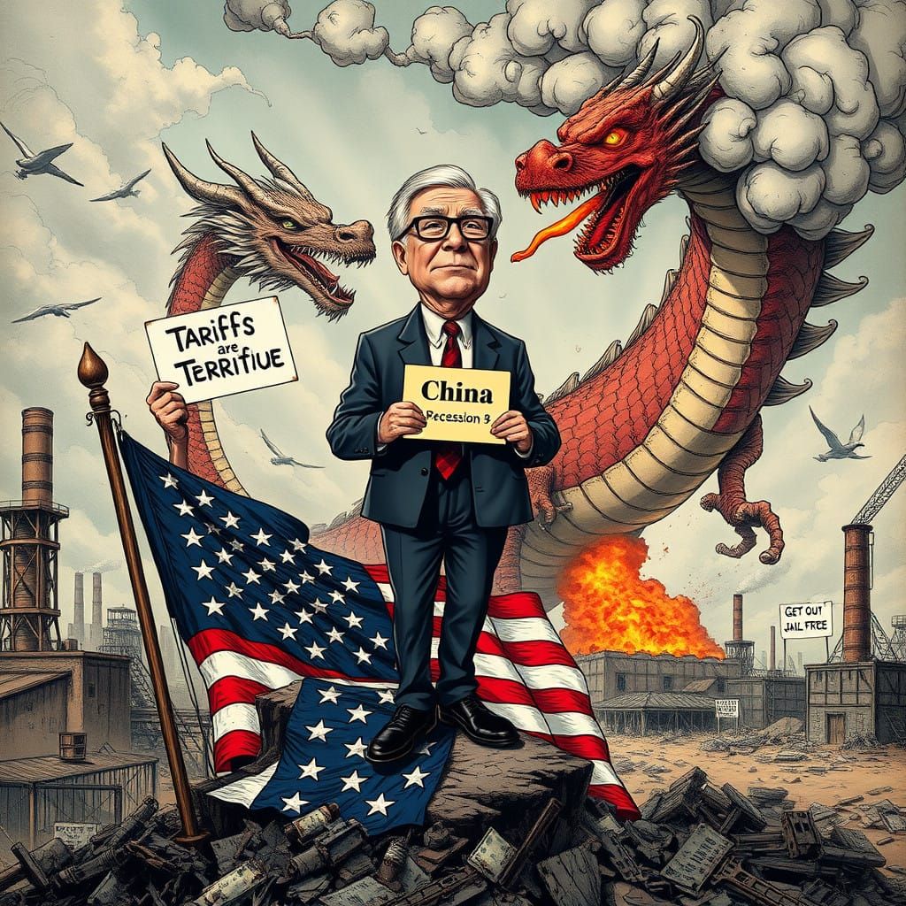 Gritty Dystopian Commentary on Economic Nationalism in Crumb...