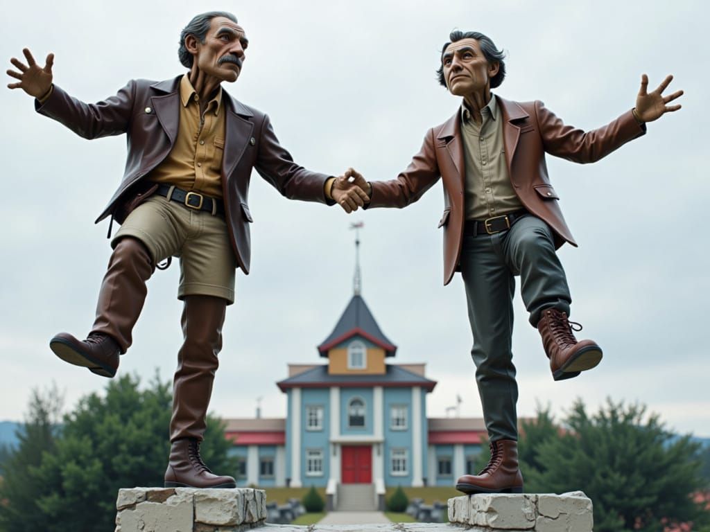 Claymation Family Vacation with Mathematical Artistry