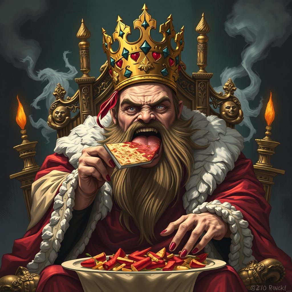 Gluttonous King: Avarice Enthroned