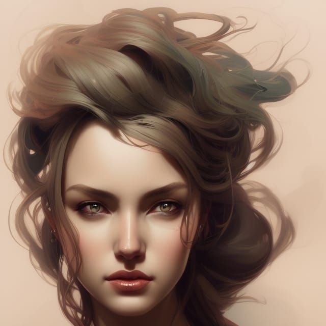 Detailed Portrait of a Gorgeous Lady in Unreal Engine