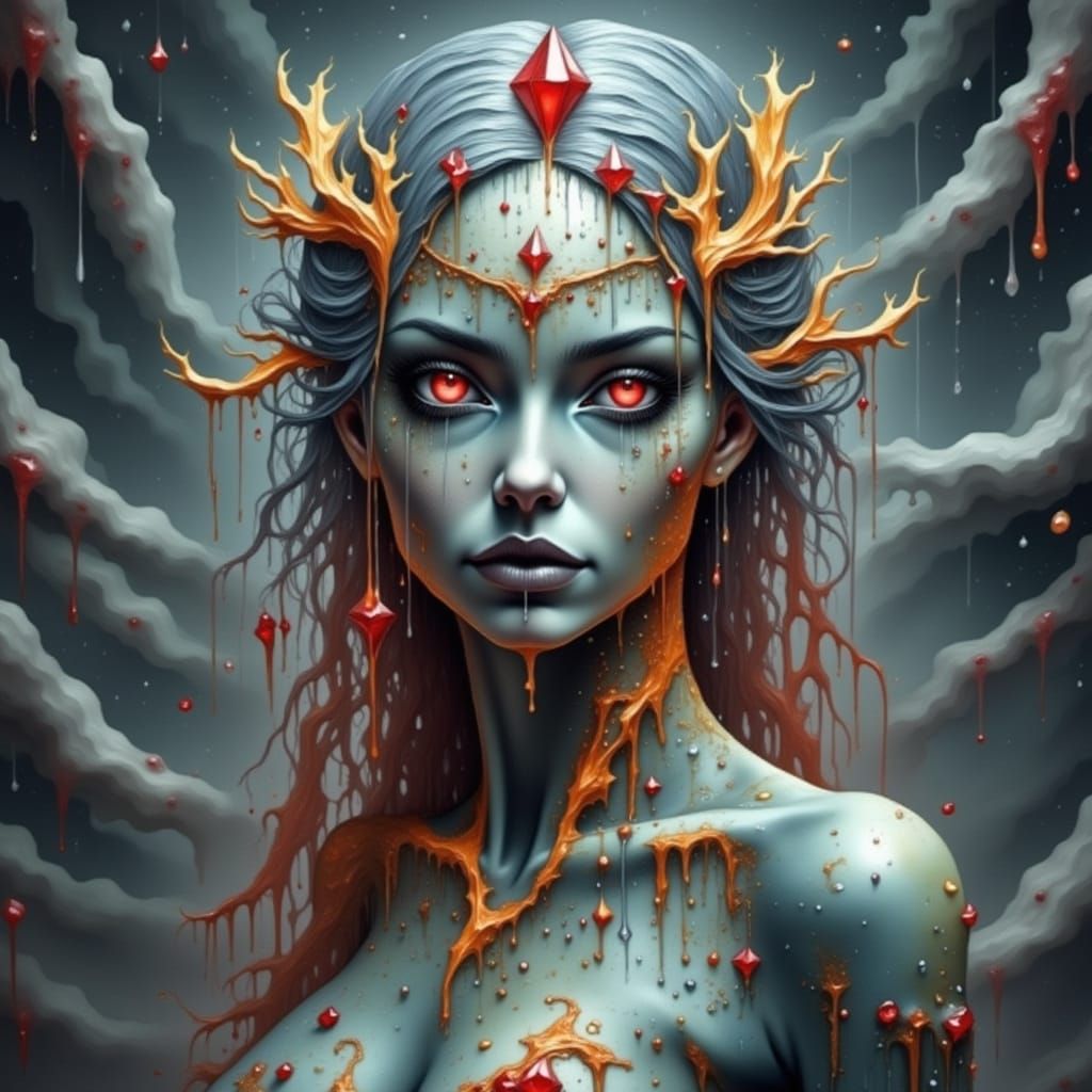 Our Mother of Starlight: Epic Cinematic Digital Art