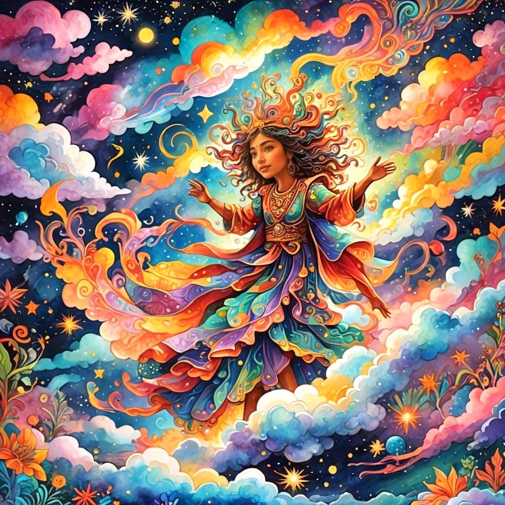 Die Fülle des Universums – Lakshmi, Abundantia, die mit dem ...