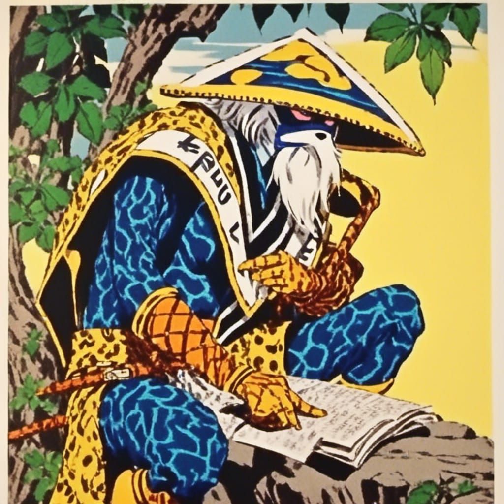 King in Yellow Comic Art in Kirby Style