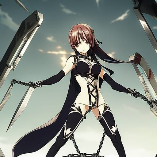 Anime Style Girl Held Captive