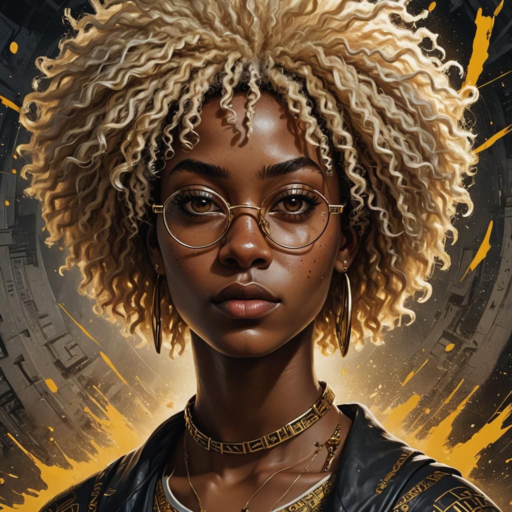 Hyperrealistic Portrait of Young Assassin in Detailed Matte ...