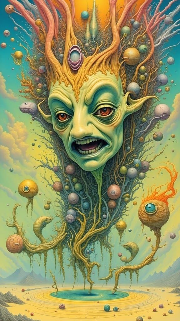 Surreal Amazon Delta 4