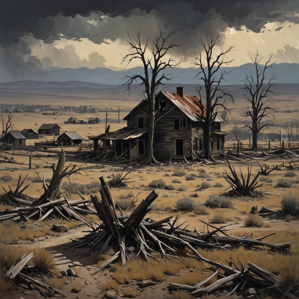 Sinister American Landscape by Rutkowski