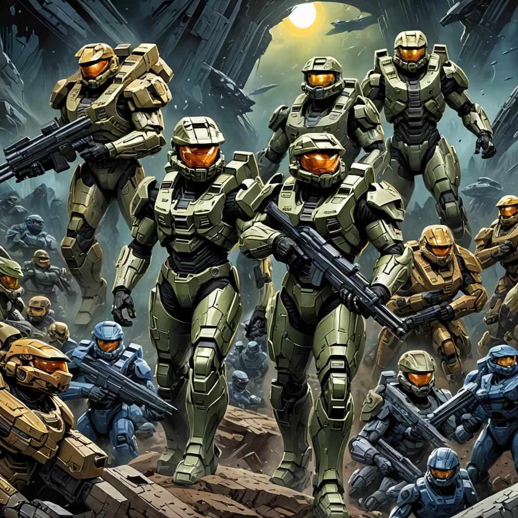 Comic Book Art Inspired by Brooks and Mumford