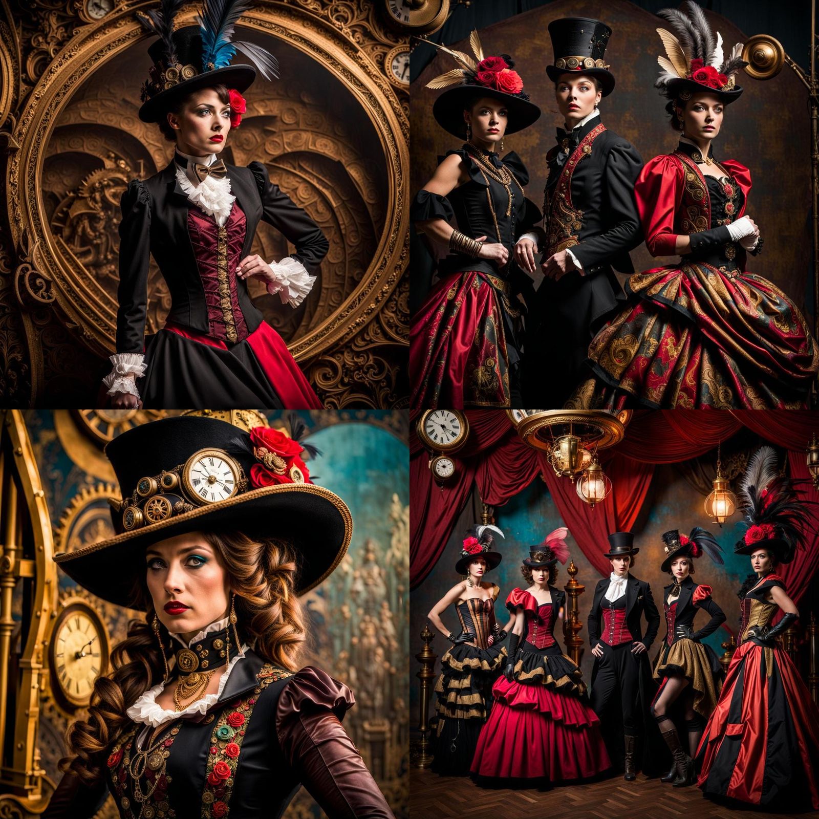 Carnival Steampunk Girls