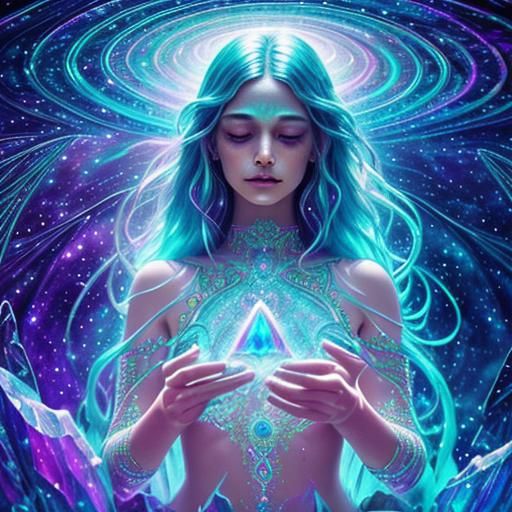 Astral travel, psychedelic vibes& magical vibes& crystal vibes& shimmery vibes& fantasy vibes& beautiful vibes& dreamy v...