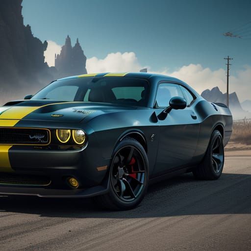 Fantastical Dodge Challenger in Stunning 8k Resolution
