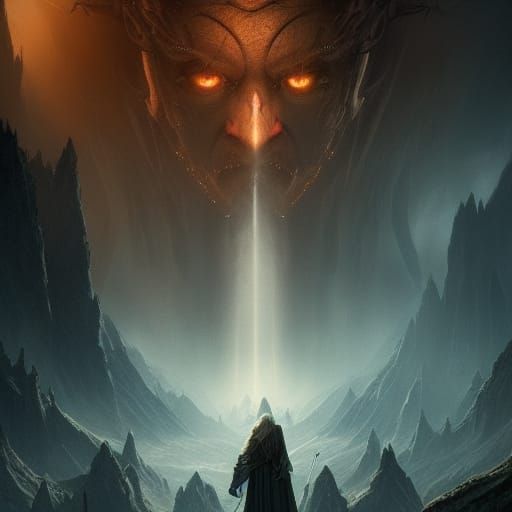 Lord of the Rings: Dark Fantasy Art in 8K