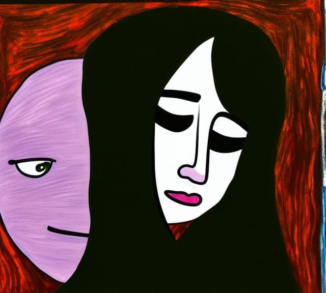 Sadness and Grief: An Emotional Painting