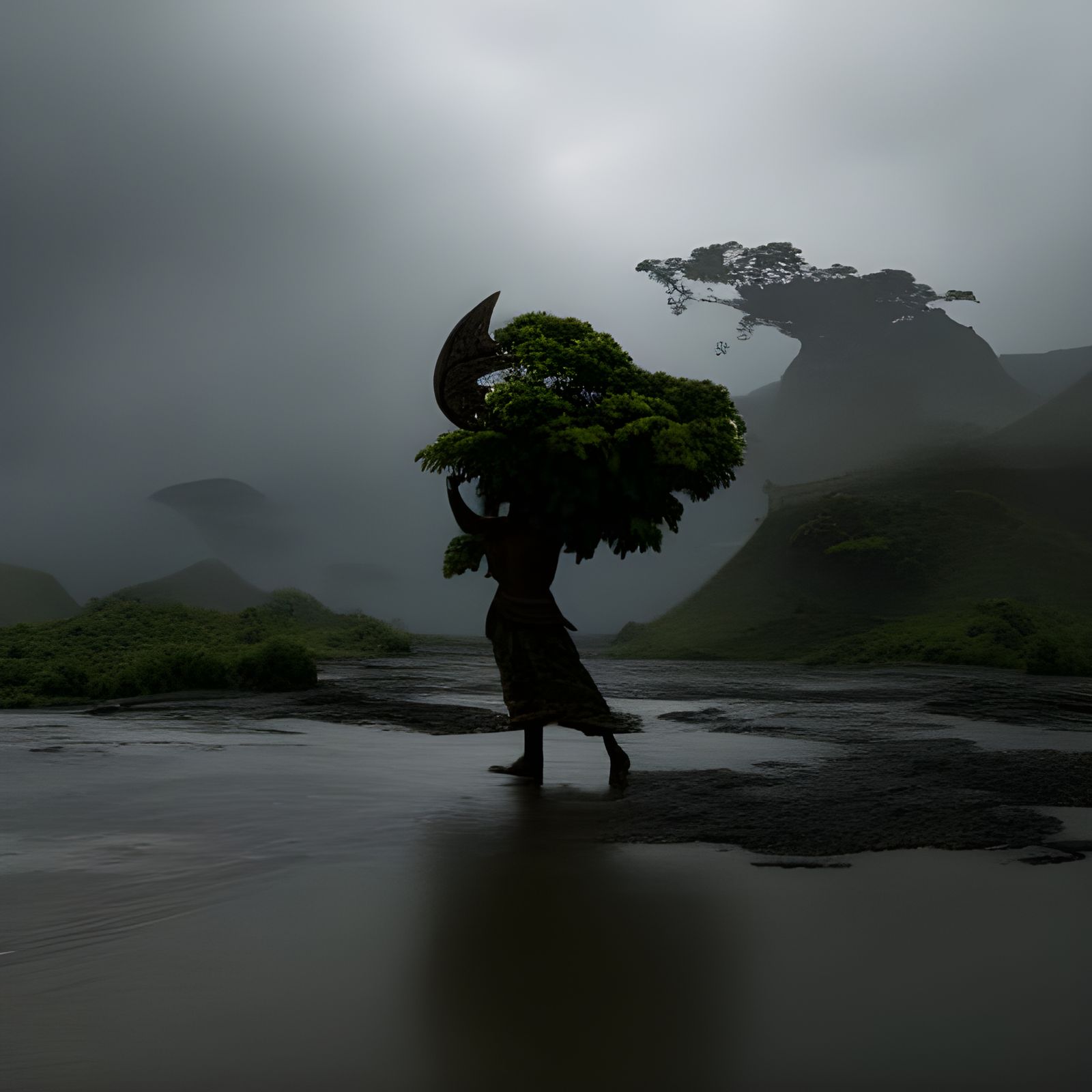 Asoro Mudman Dancing in the Rain