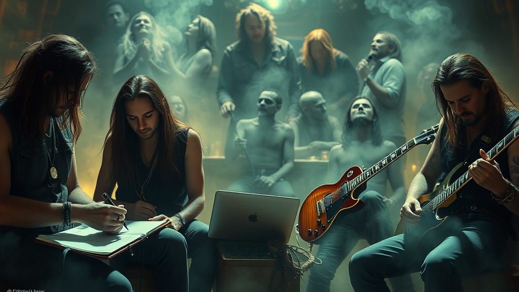 Rock Legends Unite in Heavenly Harmony